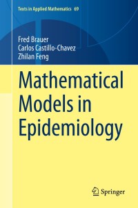 Cover image: Mathematical Models in Epidemiology 9781493998265