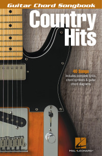 Imagen de portada: Country Hits - Guitar Chord Songbook 9781495008177