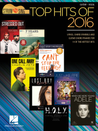 Cover image: Top Hits of 2016 Songbook 9781495073120