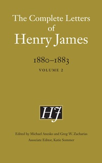 Omslagafbeelding: The Complete Letters of Henry James, 1880-1883 9781496201188