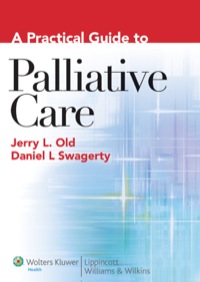 Imagen de portada: A Practical Guide to Palliative Care 9780781763431