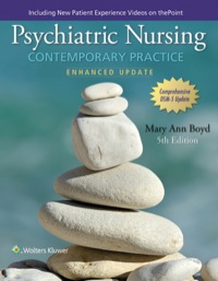 Cover image: Psychiatric Nursing: Contemporary Practice 5th edition 9780060000370