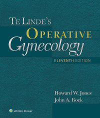 Cover image: Te Linde's Operative Gynecology 11th edition 9781451177367