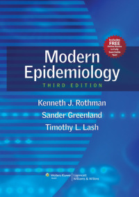 Titelbild: Modern Epidemiology 3rd edition 9781451190052