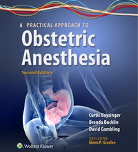 Omslagafbeelding: A Practical Approach to Obstetric Anesthesia 2nd edition 9781469882864