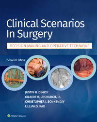 Imagen de portada: Clinical Scenarios in Surgery 2nd edition 9781496349071