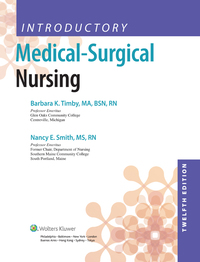 Cover image: Introductory Medical-Surgical Nursing 12th edition 9781496351333