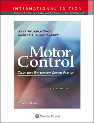 Cover image: Motor Control: Translating Research into Clinical Practice 5th edition 9781496347725