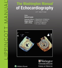 Titelbild: Washington University Manual of Echocardiography 2nd edition 9781496321282