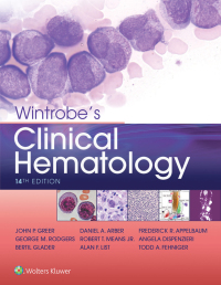 Cover image: Wintrobe's Clinical Hematology 14th edition 9781496347428