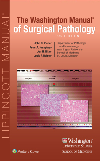 Omslagafbeelding: The Washington Manual of Surgical Pathology 3rd edition 9781496367785