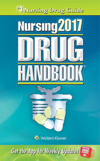 Cover image: Nursing2017 Drug Handbook 37th edition 9781496322555