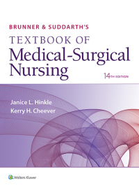 Cover image: Lippincott’s CoursePoint for Hinkle & Cheever: Brunner & Suddarth’s Textbook of Medical-Surgical Nursing 14th edition 9781496347992