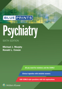 Cover image: Blueprints Psychiatry 6th edition 9781496381347