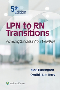 Imagen de portada: LPN to RN Transitions 5th edition 9781496382733