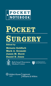 Omslagafbeelding: Pocket Surgery 1st edition 9781451112962