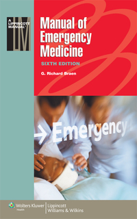 Cover image: Manual of Emergency Medicine 6th edition 9781608312498