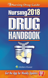 Titelbild: Nursing2018 Drug Handbook 38th edition 9781496353597