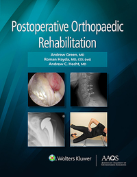 Cover image: Postoperative Orthopaedic Rehabilitation 9781496360281