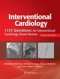 Imagen de portada: 1133 Questions: An Interventional Cardiology Board Review 3rd edition 9781496386199