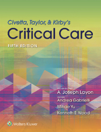 Cover image: Civetta, Taylor, & Kirby's Critical Care Medicine 5th edition 9781469889849