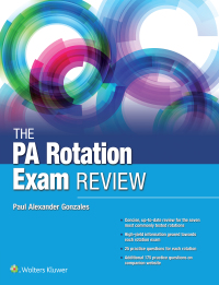 Imagen de portada: The PA Rotation Exam Review 9781496387271