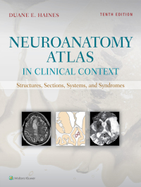 Cover image: Neuroanatomy Atlas in Clinical Context 10th edition 9781496384164