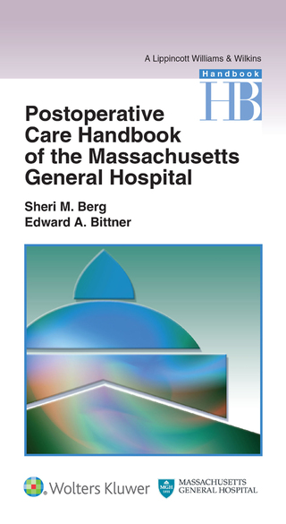 Cover image: Postoperative Care Handbook of the Massachusetts General Hospital 9781496301048