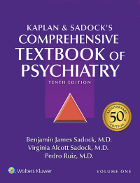 Imagen de portada: Kaplan and Sadock's Comprehensive Textbook of Psychiatry 10th edition 9781451100471