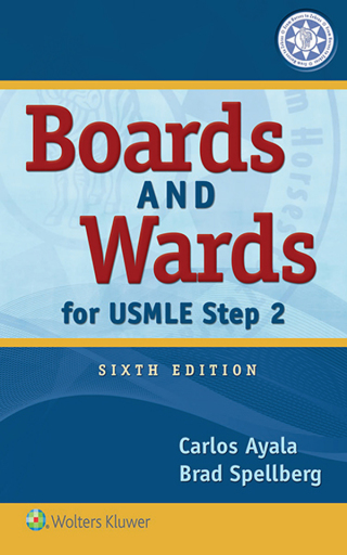 Cover image: Boards and Wards for USMLE Step 2 6th edition 9781496349897
