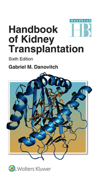 Cover image: Handbook of Kidney Transplantation 6th edition 9781496326157