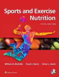 Imagen de portada: Sports and Exercise Nutrition 5th edition 9781496377357