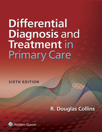 Cover image: Differential Diagnosis and Treatment in Primary Care 6th edition 9781496374950