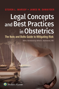 Imagen de portada: Legal Concepts and Best Practices in Obstetrics 9781496394132