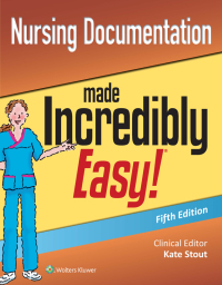 Cover image: Nursing Documentation Made Incredibly Easy 5th edition 9781496394736