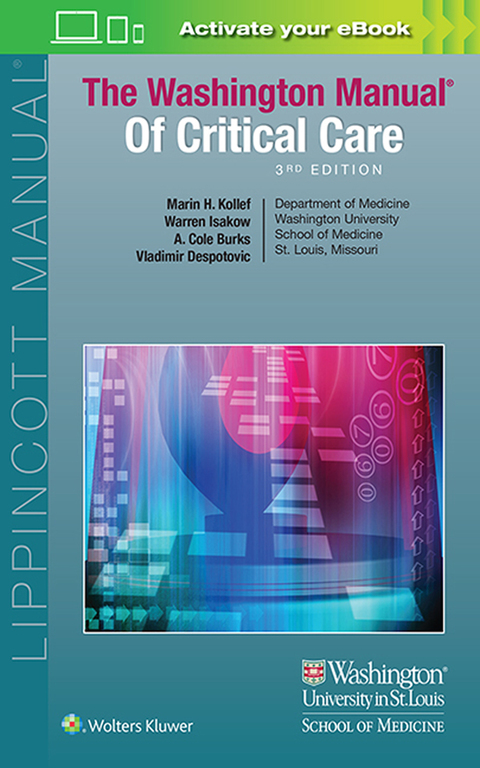 The Washington Manual of Critical Care, 3rd  Edition - FULL INSTANT DOWNLOAD | PDF DOCX EPUB