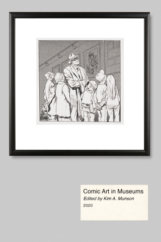 Omslagafbeelding: Comic Art in Museums 9781496828118