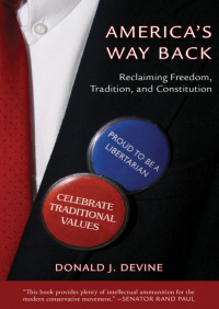 Imagen de portada: America's Way Back 9781610170635