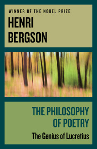 Imagen de portada: The Philosophy of Poetry 9781497675667