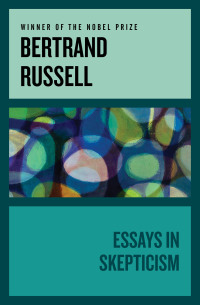 Cover image: Essays in Skepticism 9781497675681