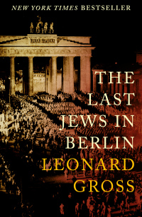 Imagen de portada: The Last Jews in Berlin 9781497689381