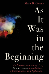 Imagen de portada: As It Was in the Beginning 9781498202404