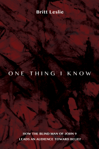 Cover image: One Thing I Know 9781498209700