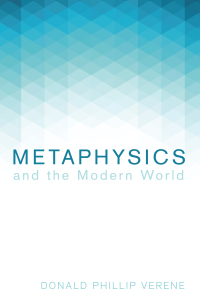 Omslagafbeelding: Metaphysics and the Modern World 9781498238014