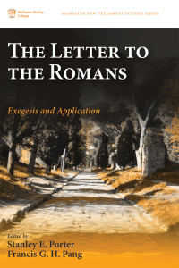 Cover image: The Letter to the Romans 9781498238564