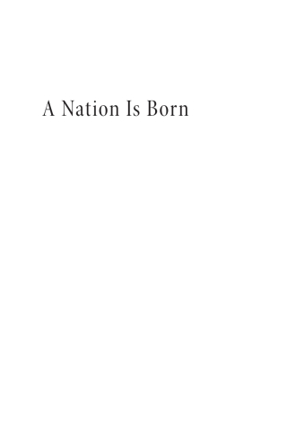 Cover image: A Nation Is Born 9781498239356