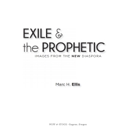 Omslagafbeelding: Exile & the Prophetic 9781532619083