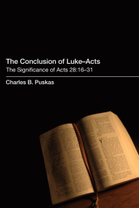 Cover image: The Conclusion of Luke–Acts 9781556352355
