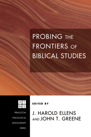 Cover image: Probing the Frontiers of Biblical Studies 9781606084601