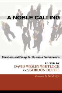 Cover image: A Noble Calling 9781556355363
